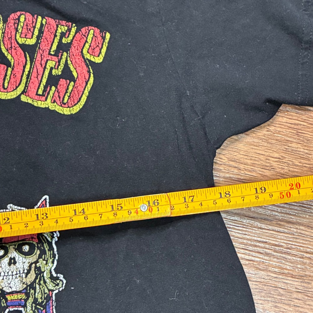 Guns N' Roses Appetite for Destruction T-Shirt Men's M Black Skull Cross Tee - Picture 7 of 7